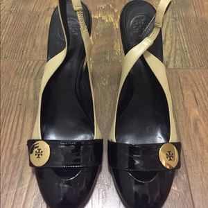 Tory Burch Open toe heel